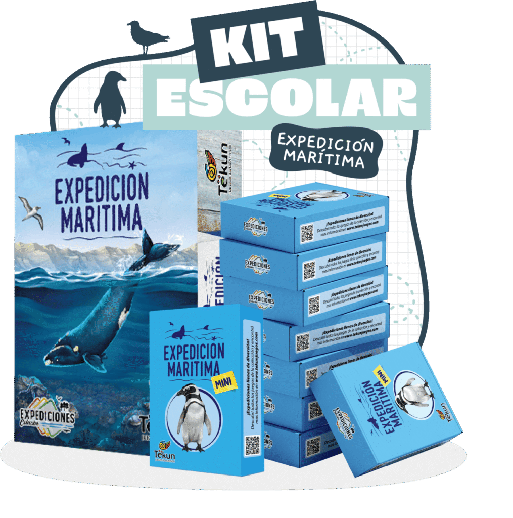Kit Escolar Mini Marítima