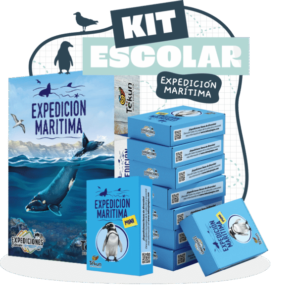 Kit Escolar Mini Marítima