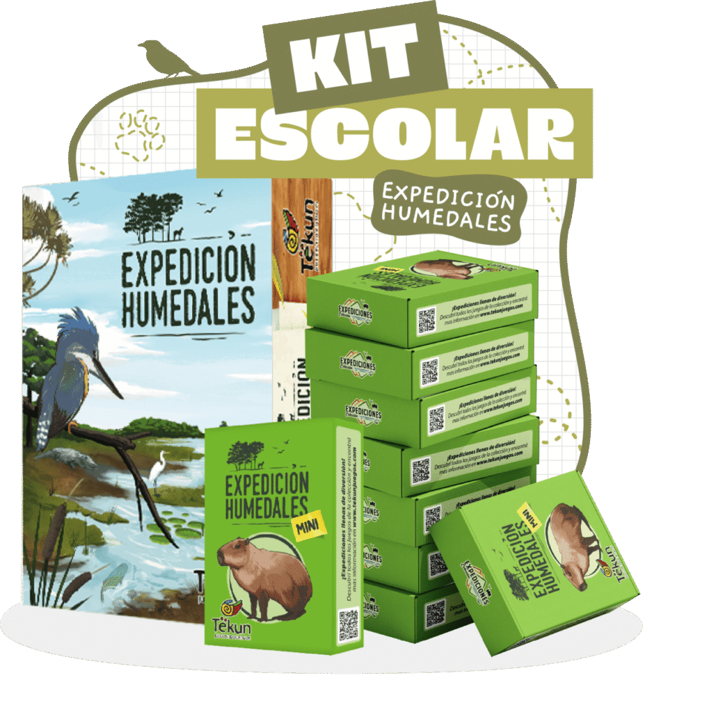 Kit Escolar Expedición Humedales
