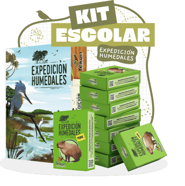 Kit Escolar Expedición Humedales