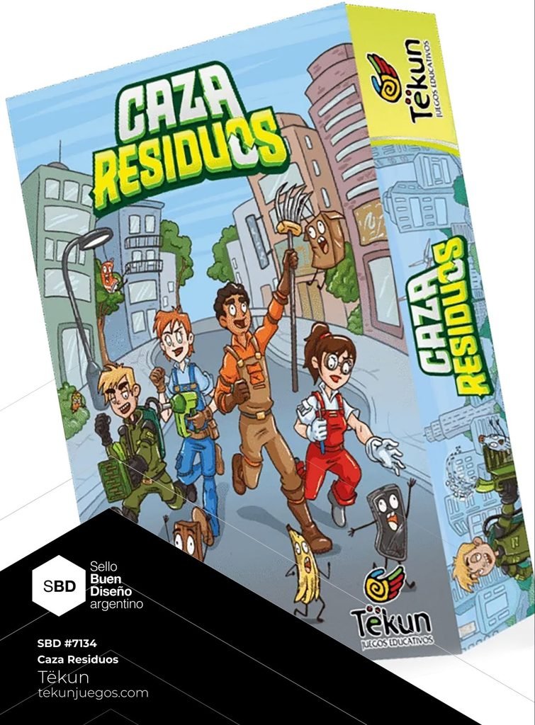 Sello Buen Diseño Argentino - Caza Residuos